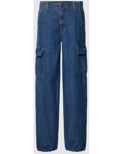 Levi's Jeans mit Cargotaschen Modell '94' - Blau