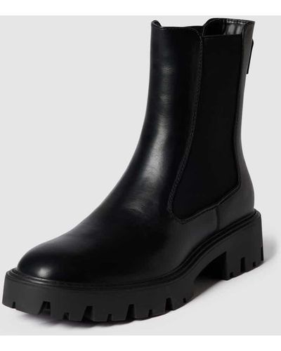 ONLY Chelsea Boots mit profilierter Sohle Modell 'BETTY' - Schwarz
