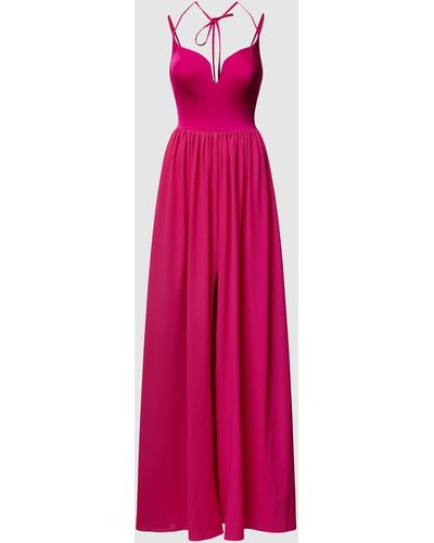 Vera Wang Abendkleid mit Herz-Ausschnitt Modell 'VERLINE' - Pink
