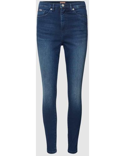 BOSS Jeans im 5-Pocket-Design Modell 'MAYE' - Blau