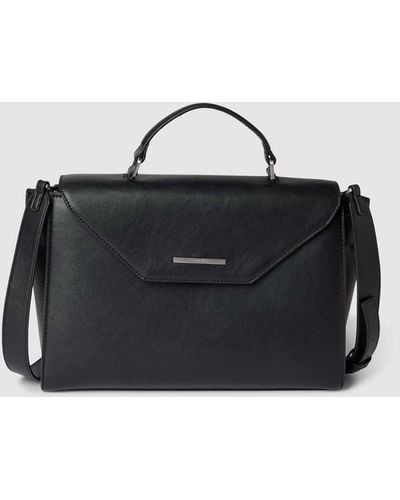 Calvin Klein Crossbody Bag mit Label-Applikation - Schwarz