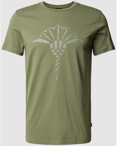 Joop! T-Shirt mit Logo-Print Modell 'Alerio' - Grün