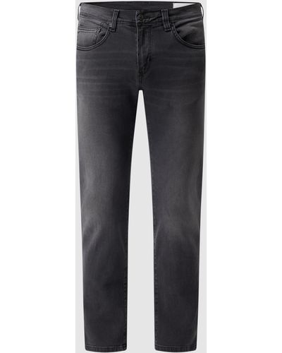 Baldessarini Tapered Fit Jeans mit Stretch-Anteil Modell 'Jayden' - Schwarz