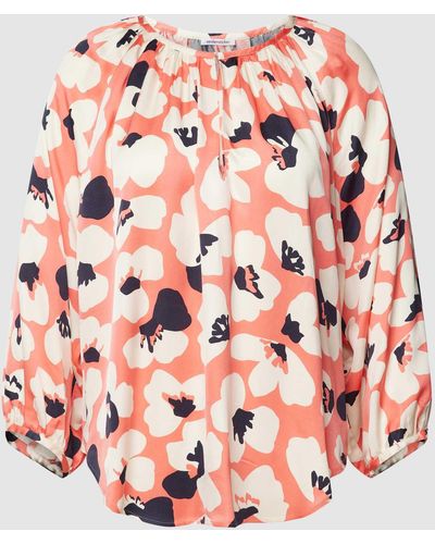 Seidensticker Bluse mit Allover-Muster - Pink