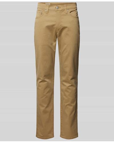 Levi's Slim Fit Jeans mit Stretch-Anteil Modell '511' - Natur