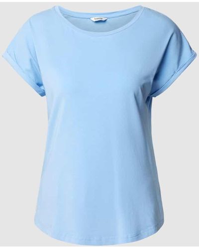 B.Young T-Shirt mit Rundhalsausschnitt Modell 'PAMILA' - Blau