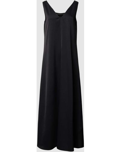 DRYKORN Midi-jurk Met V-hals - Zwart
