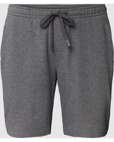 Mey Shorts mit Tunnelzug Modell 'ENJOY' - Grau
