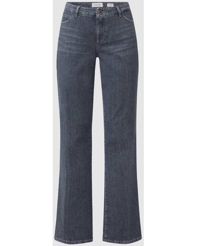 ROSNER Bootcut Jeans mit Stretch-Anteil Modell 'Antonia' - Blau