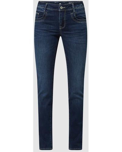Tom Tailor Regular Fit Jeans mit Stretch-Anteil Modell 'Alexa' - Blau
