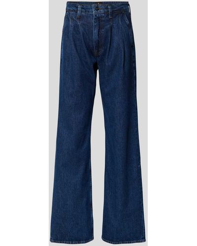 Anine Bing Jeans mit Eingrifftaschen - Blau