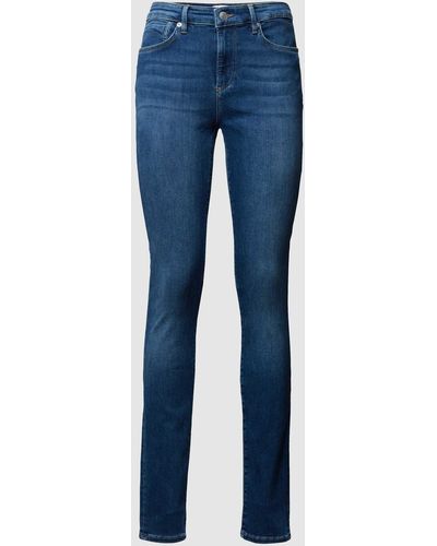 S.oliver Skinny Fit Jeans Met Stretch, Model 'izabell' - Blauw