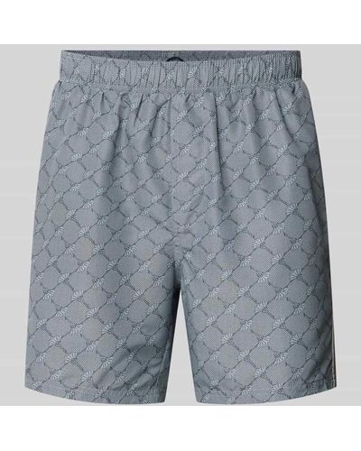 Joop! Shorts mit seitlichen Eingrifftaschen Modell 'St.Tropez' - Blau