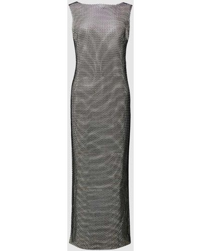 Vero Moda Netzkleid mit breiten Trägern Modell 'SOPHI' - Grau