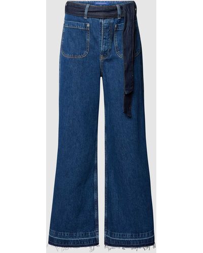 Scotch & Soda Jeans Met Strikceintuur - Blauw