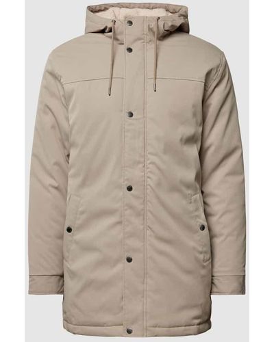 Only & Sons Parka mit Kapuze Modell 'ALEXANDER' - Natur