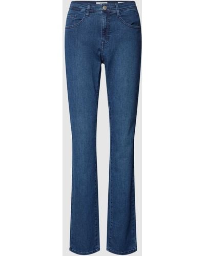 Brax Jeans im 5-Pocket-Design Modell 'Mary' - Blau
