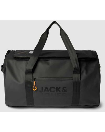 Jack & Jones Rucksack mit Reißverschlusstasche - Schwarz