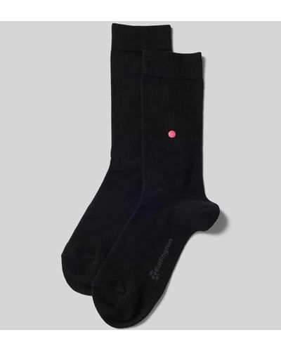 Burlington Socken - Schwarz