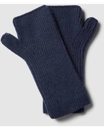 Jake*s Handschuhe mit offener Vorderseite - Blau