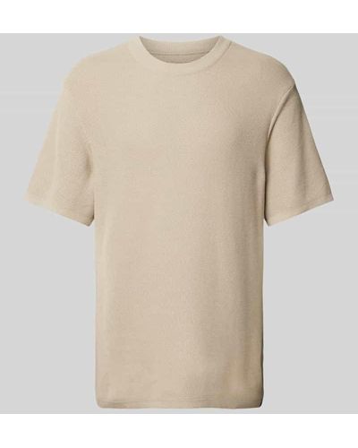 ARMEDANGELS T-Shirt mit Rundhalsausschnitt Modell 'ERWAAN' - Natur