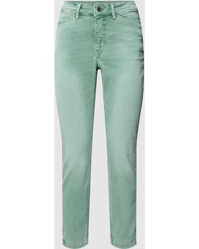 M·a·c Slim Fit Jeans mit Stretch-Anteil Modell 'DREAM CHIC AUTHENTIC' - Grün