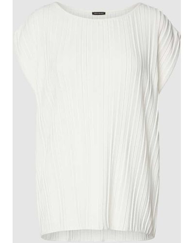Pennyblack Blusenshirt mit Kappärmeln Modell 'ATTILIO' - Weiß