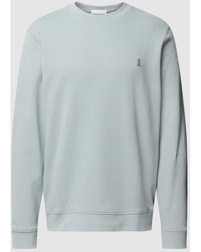 ARMEDANGELS Sweatshirt mit Label-Stitching Modell 'BAARO' - Grau