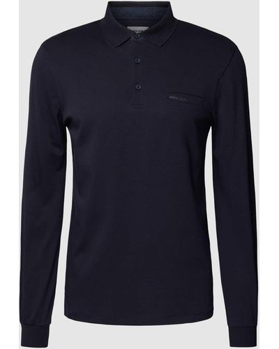 Pierre Cardin Shirt Met Lange Mouwen - Blauw