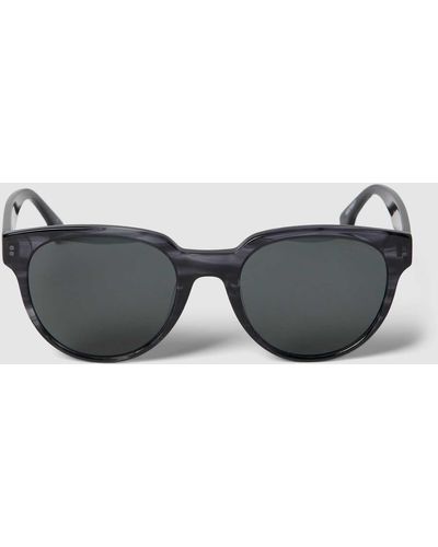 Quiksilver Sonnenbrille mit runden Gläsern Modell 'ROGUERY' - Grau