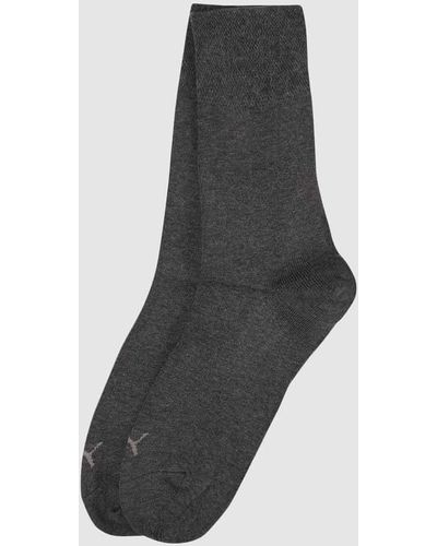 PUMA Socken mit Stretch-Anteil im 2er-Pack - Grau