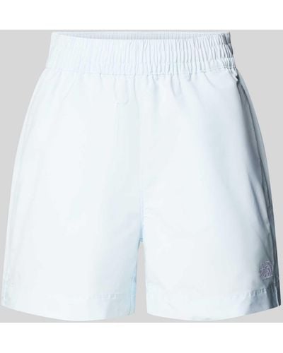 The North Face Regular Fit Shorts mit Label-Stitching - Weiß