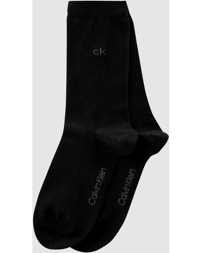 Calvin Klein Sokken, Pak Van 2 Paar - Zwart