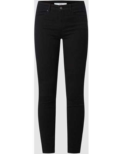 Brax Skinny Fit Jeans mit Bio-Anteil Modell 'Ana' - Schwarz