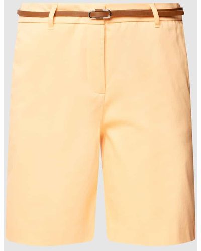 B.Young Shorts mit Eingrifftaschen Modell 'By Days' - Orange