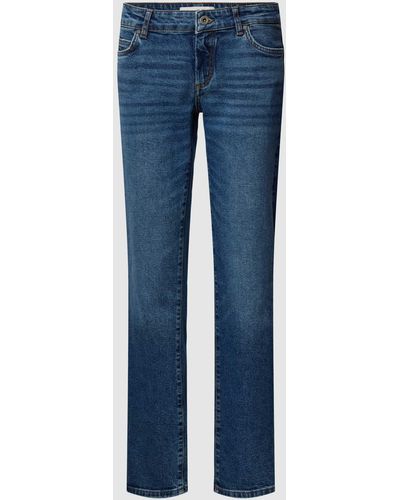 Marc O' Polo Regular Fit Jeans im 5-Pocket-Design - Blau