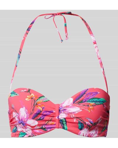 Lascana Bikini-Oberteil mit Neckholder Modell 'Malia' - Rot