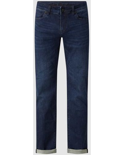 Blue Monkey Straight Fit Jeans mit Stretch-Anteil Modell 'Markus' - Blau