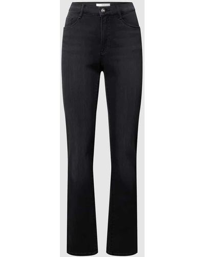 Brax Slim Fit Jeans mit Swarovski®-Kristallen Modell 'Mary' - Blau