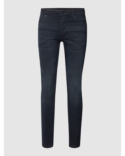 DRYKORN Skinny Fit Jeans mit Stretch-Anteil Modell 'Jaz' - Blau