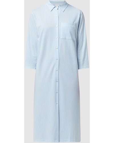 Mey Nachthemd aus Baumwolle Modell 'Sleepsation' - Blau
