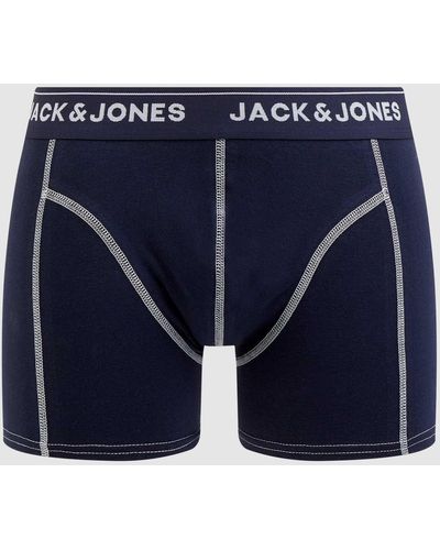 Jack & Jones Boxershorts Met Stretch - Blauw