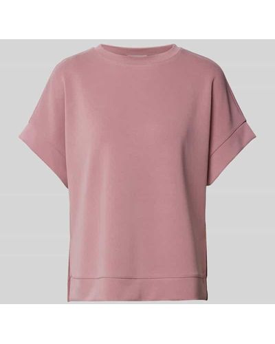 Rich & Royal Sweatshirt mit 1/2-Arm - Pink