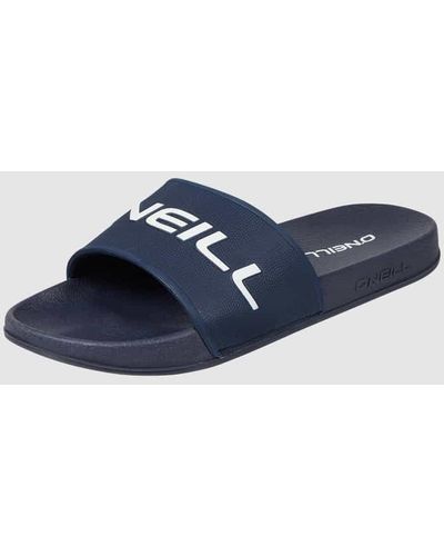 O'neill Sportswear Slides mit Logo - Blau