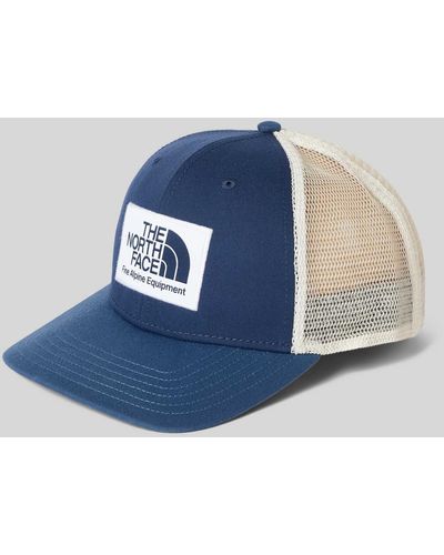 The North Face Trucker-pet Met Labelpatch - Blauw