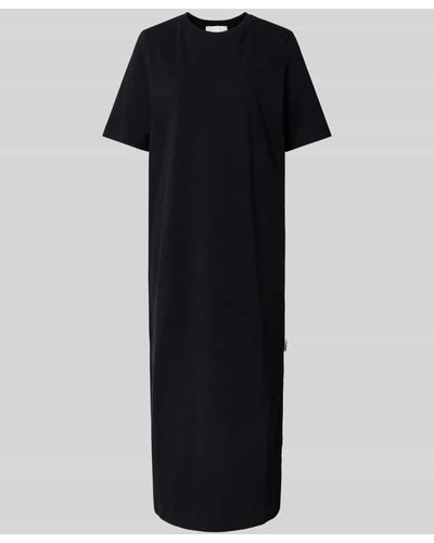 ARMEDANGELS T-Shirt-Kleid mit Rundhalsausschnitt Modell 'XELINAA' - Schwarz