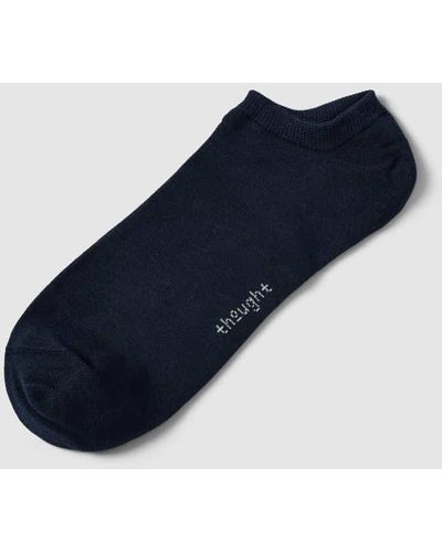 Thought Sneakersocken mit Rippenbündchen Modell 'Ashley' - Blau