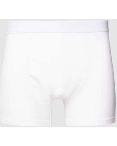 COLORFUL STANDARD Trunks mit elastischem Bund Modell 'Classic' - Weiß