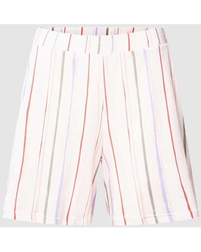 Hanro Pyjama-Hose mit Streifenmuster - Mehrfarbig