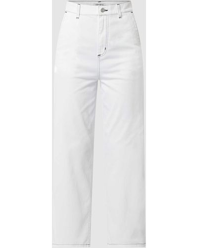 Carhartt Jeans mit Stretch-Anteil - Weiß